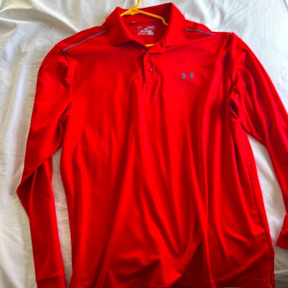 Under armour all season gear long-sleeve polo